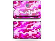 MightySkins Protective Vinyl Skin Decal Cover for Toshiba Thrive 10.1 Android Tablet sticker skins Pink Camo
