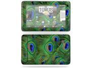 MightySkins Protective Vinyl Skin Decal Cover for HTC EVO View 4G Android Tablet Sticker Skins Peacock