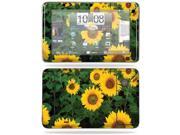 MightySkins Protective Vinyl Skin Decal Cover for HTC EVO View 4G Android Tablet Sticker Skins Sunflowers