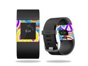 MightySkins Protective Vinyl Skin Decal for Fitbit Surge Watch cover wrap sticker skins Peaceful Explosion