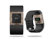 MightySkins Protective Vinyl Skin Decal for Fitbit Surge Watch cover wrap sticker skins Desert Camo