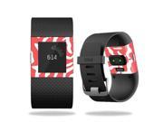 MightySkins Protective Vinyl Skin Decal for Fitbit Surge Watch cover wrap sticker skins Coral Reef