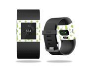MightySkins Protective Vinyl Skin Decal for Fitbit Surge Watch wrap cover sticker skins Lime Designer