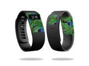 MightySkins Protective Vinyl Skin Decal for Fitbit Charge Watch cover wrap sticker skins Peacock