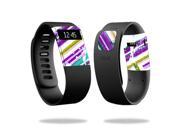 MightySkins Protective Vinyl Skin Decal for Fitbit Charge Watch cover wrap sticker skins Modern Plaid