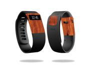 MightySkins Protective Vinyl Skin Decal for Fitbit Charge Watch cover wrap sticker skins Knotty Wood