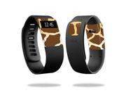 MightySkins Protective Vinyl Skin Decal for Fitbit Charge Watch cover wrap sticker skins Giraffe