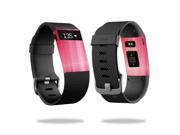 MightySkins Protective Vinyl Skin Decal for Fitbit Charge HR Watch cover wrap sticker skins Pink Stone