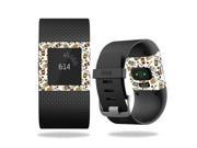 Skin Decal Wrap for Fitbit Surge cover skins sticker watch Coffee