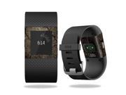 Skin Decal Wrap for Fitbit Surge cover skins sticker watch Cracked