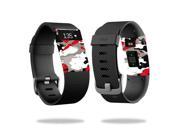 Skin Decal Wrap for Fitbit Charge HR cover skins sticker watch Red Camo