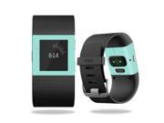 Skin Decal Wrap for Fitbit Surge cover skins sticker watch Solid Seafoam