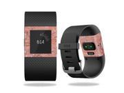 Skin Decal Wrap for Fitbit Surge cover skins sticker watch Pink Marble
