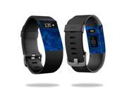 Skin Decal Wrap for Fitbit Charge HR cover skins sticker watch Blue Ice