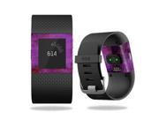Skin Decal Wrap for Fitbit Surge cover skins sticker watch Purple Sky