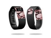 Skin Decal Wrap for Fitbit Charge cover skins sticker watch Brown Camo