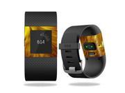 Skin Decal Wrap for Fitbit Surge cover skins sticker watch Golden Locks