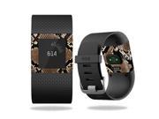 Skin Decal Wrap for Fitbit Surge cover skins sticker watch Rattler