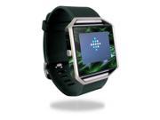 MightySkins Protective Vinyl Skin Decal for Fitbit Blaze cover wrap sticker skins Green Waves
