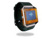 Skin Decal Wrap for Fitbit Blaze cover skins sticker watch Textured Gold