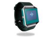 Skin Decal Wrap for Fitbit Blaze cover skins sticker watch Solid Teal