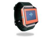 Skin Decal Wrap for Fitbit Blaze cover skins sticker watch Solid Salmon