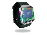 MightySkins Protective Vinyl Skin Decal for Fitbit Blaze cover wrap sticker skins Psychedelic