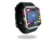 MightySkins Protective Vinyl Skin Decal for Fitbit Blaze cover wrap sticker skins Swirly