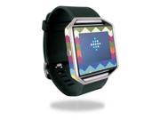 MightySkins Protective Vinyl Skin Decal for Fitbit Blaze cover wrap sticker skins Earth Chevron