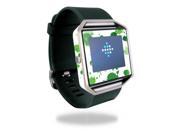 MightySkins Protective Vinyl Skin Decal for Fitbit Blaze wrap cover sticker skins Green Drops