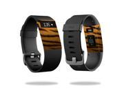 MightySkins Protective Vinyl Skin Decal for Fitbit Charge HR Watch cover wrap sticker skins Tiger