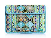 Ulak 12 Inch Macbook Sleeve Case Bag With Hand Strap Canvas Fabric Pouch For New Macbook 12'' 2015