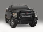Fab Fours FS11 S2560 1 Black Steel; Front Ranch Bumper; 2 Stage Black Powder Coated; w Full Grill