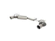 Hurst 6350000 Cat Back Exhaust Kit; Incl. Mufflers; Hangers And Clamps; 304S Stainless Steel;