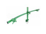 MonMount Curved Triple LCD Monitor Arm Mount Green