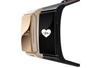 Indigi® GOLD Umini OLED Touch Display Bluetooth SmartWatch Bracelet Fitness Tracker Heart Rate Monitor Pedometer