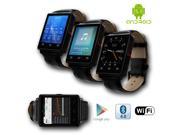 IndigixC2xAE GSM Unlocked 3G SmartWatch & Phone + Android 5.1 + Bluetooth 4.0 + WiFi + GPS + Heart Rate Monitor + Temperature