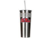 Ole Miss Rebels Travel Cup Tumbler With Straw