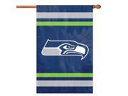 The Party Animal AFSE AFSE Seahawks 44x28 Applique Banner