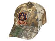 Realtree Logo Auburn University Tigers Camo Hat Stretch One 