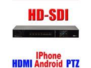 GW 8 CH HD-SDI Standalone DVR 1080P Realtime Monitoring 720P Realtime Recording Motion Detection Surveillance CCTV Security Camera Digital Video Recorder iPhone