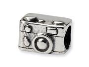 Sterling Silver Reflections Kids Camera Bead