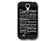 Onelee - Customized Personalized Black Frosted Samsung Galaxy S4 Case, Harry Potter Samsung Galaxy S4 case, Harry Potter Hogwarts Marauders Map Samsung Galaxy S