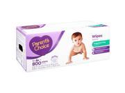 UPC 681131099080 product image for Parent's Choice Unscented Baby Wipes, 800 ct | upcitemdb.com