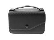 Black PU Leather Camera Bag Carrying Case for DV Camcorder