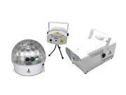 BOOST White Night Astro 2 light ball pack smoke machine 400 W Red and Green Firefly Laser 130 mW