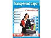 MICRO APPLICATION Pack of 20 A4 Transparency Sheets for overhead projectors