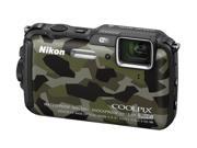 NIKON AW120 - camouflage - Digital camera