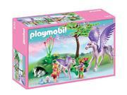 PLAYMOBIL Fairies Crystal Palace Royal Children with Pegasus and Baby 5478