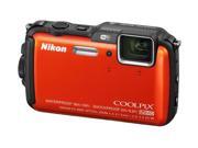 NIKON AW120 - orange - Digital camera